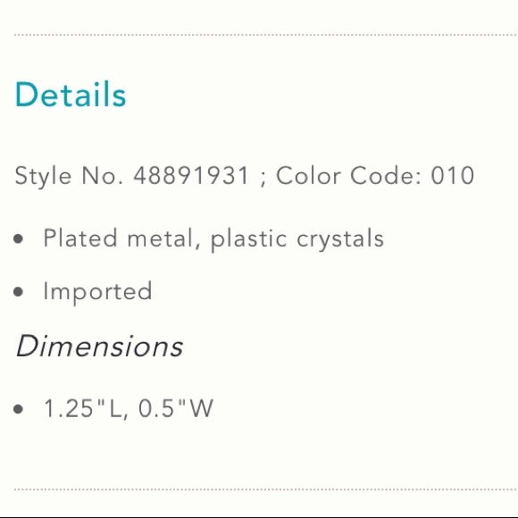 Anthropologie Vera Mini Drop Earrings - Picture 3 of 3